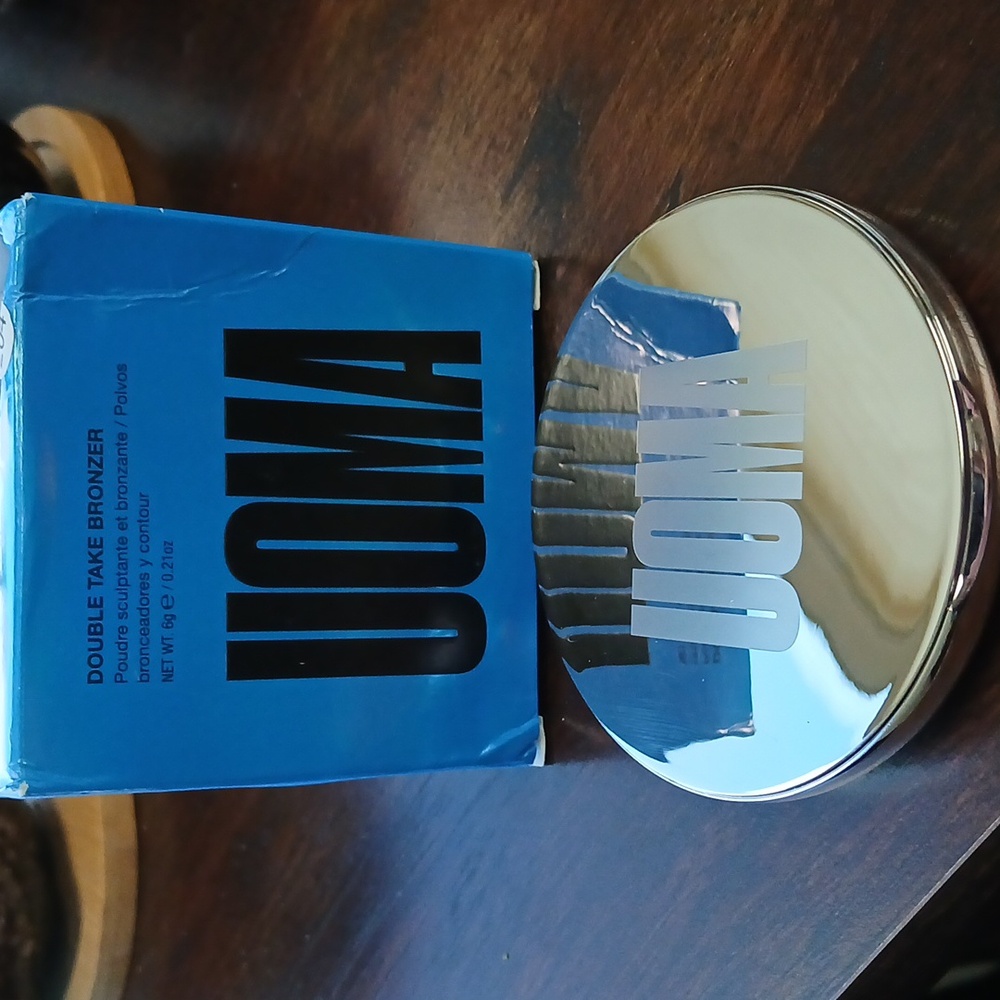 6 For $25 Uoma Beauty Double Take Bronzer - Silver Compact